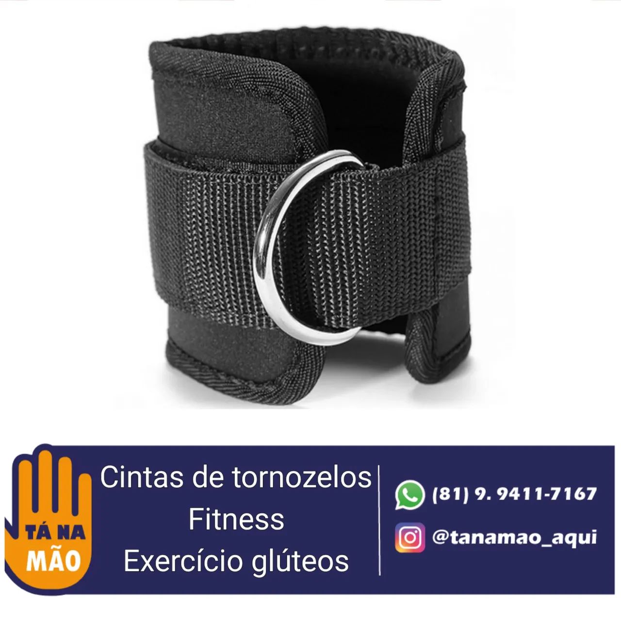 Cintas de tornozelo para exercícios fitness - Foto 3