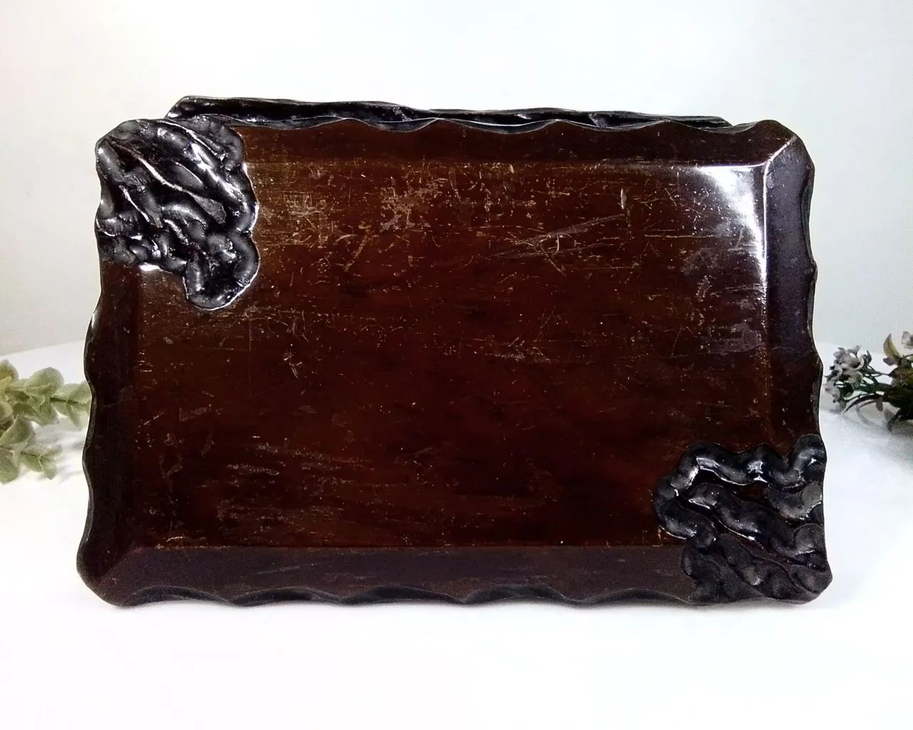 Para Restauração: Porta-joias anos 50 em Jacarandá  - Foto 3