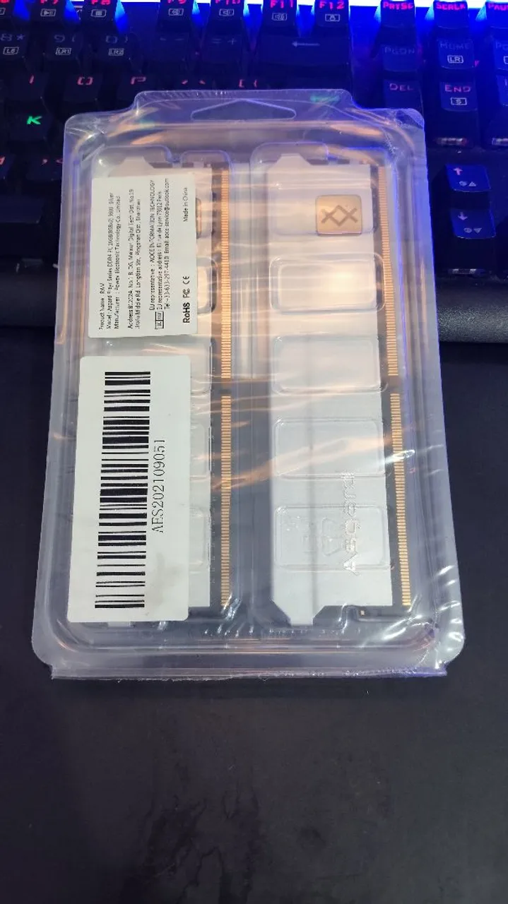 Memória RAM Asgard DDR4 2 x 8GB