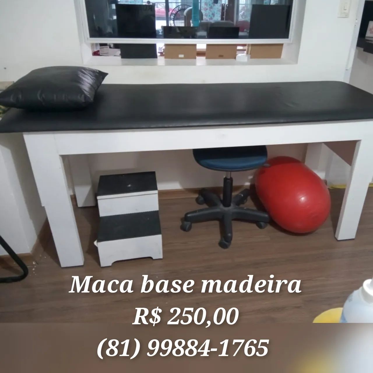Maca base madeira