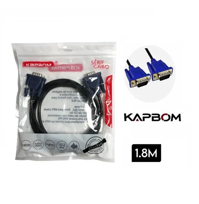 VGA Cable with Filter 1.8MT Kapbom64520762712322124
