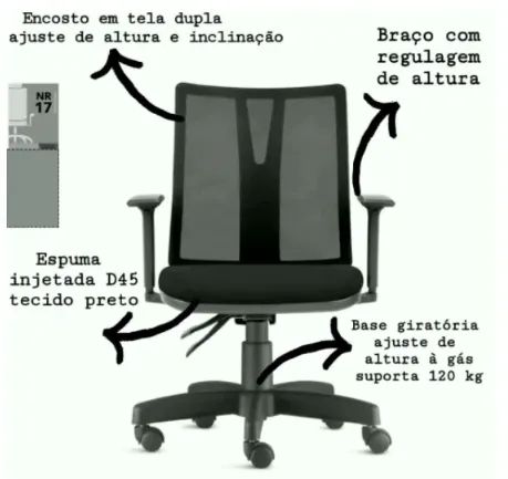 CADEIRA ADDIT - Foto 2