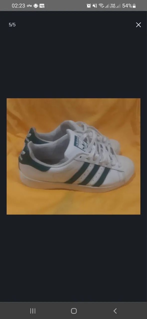 Tenis adidas superstar número 39 - Foto 5