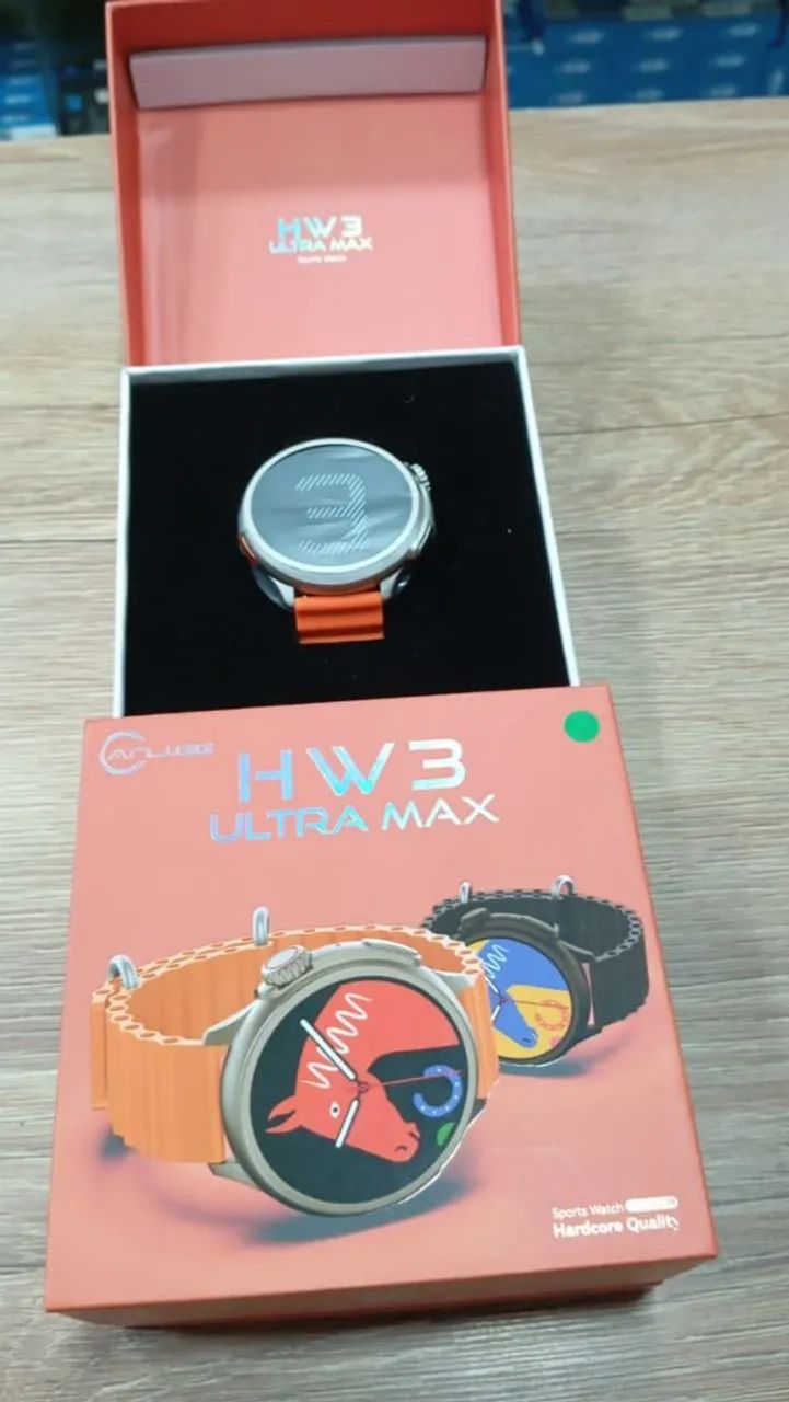 Relógio Inteligente HW3 Ultra Max Smartwatch - Novo!