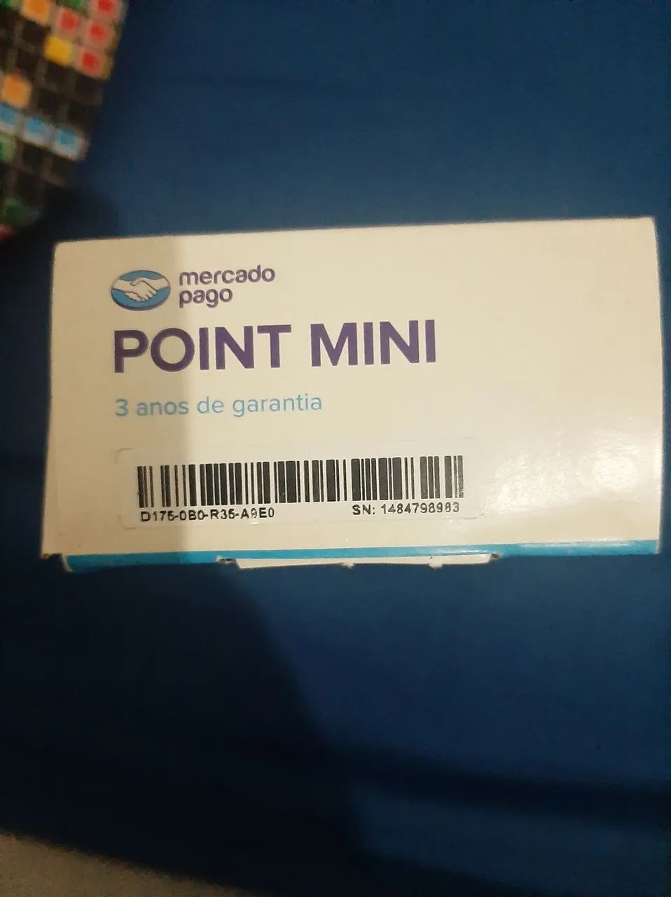 VENDO MÁQUINA DE CARTÃO DO MERCADO PAGO NOVA LACRADO NA CAIXA TEL *  - Foto 3