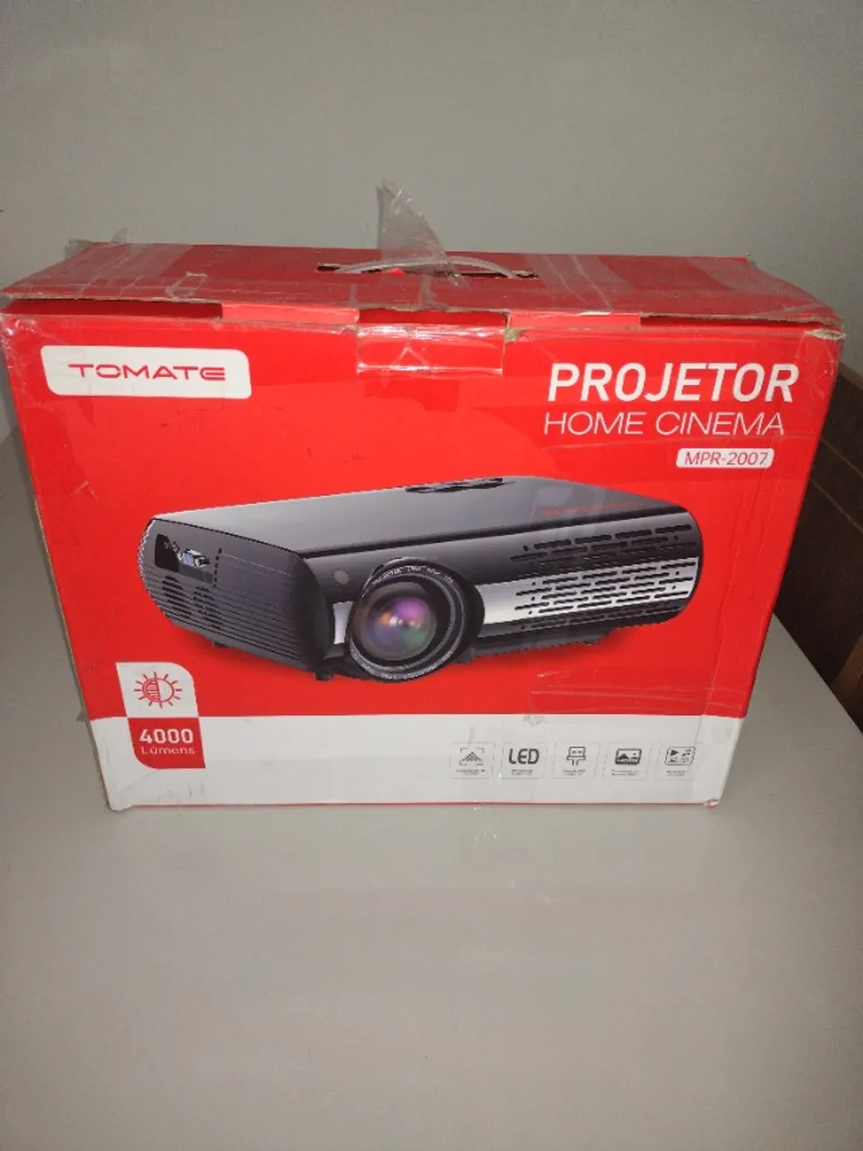 Vendo projetor tomate 4000 lumens 