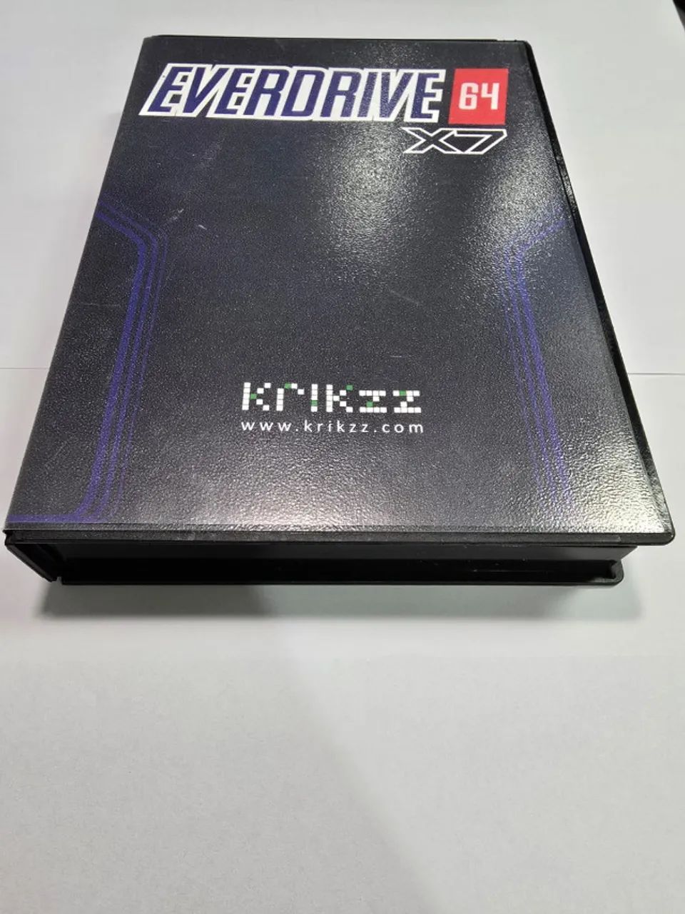 90s USA製 Harold Eugene Edgerton メンズ XL EverDrive 64 X7 Original Krikzz Grey Edition + Estojo - Consoles