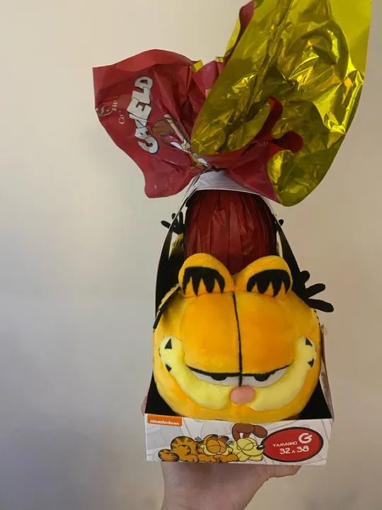 Ovo de Páscoa Garfield Cacau show 