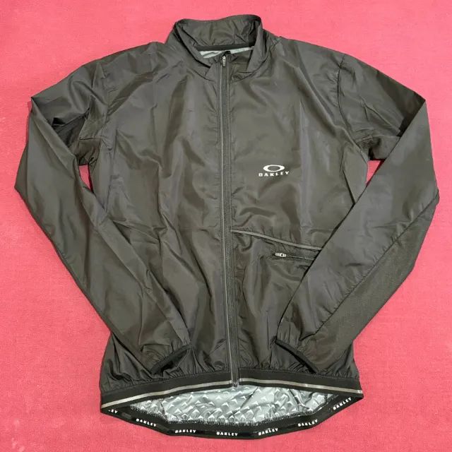 Jaqueta Corta Vento Oakley Aero Jacket 2.0 Blackout Ciclismo Original Novo Com Etiqueta