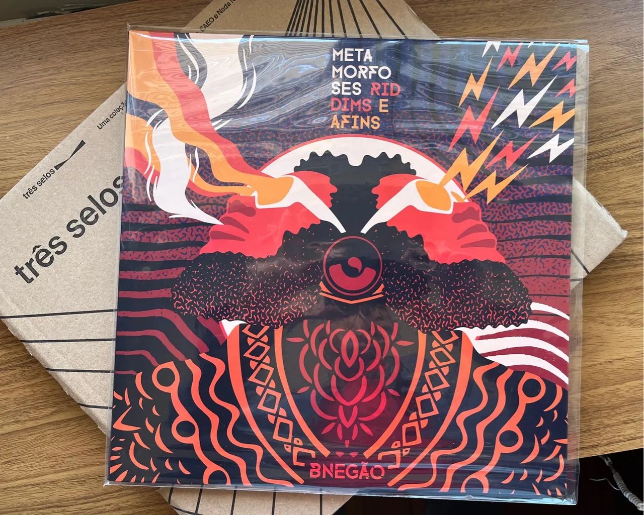 Disco de Vinil Bnegão - Meta Morfoses Rid Dims e Afins