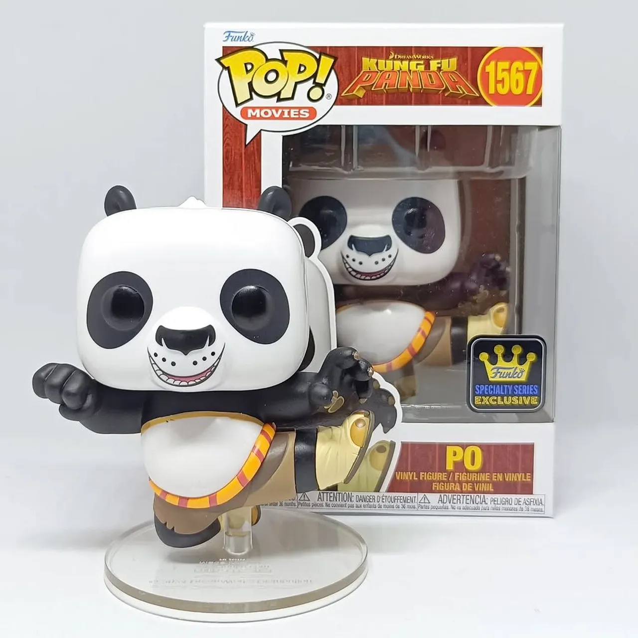 Funko Pop! Kung Fu Panda Po #1567 - Specialty Series