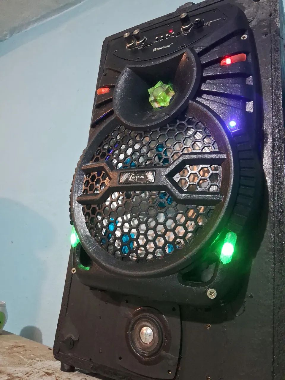 130 Caixa de Som adaptada Lenoxx Bluetooth - Foto 4