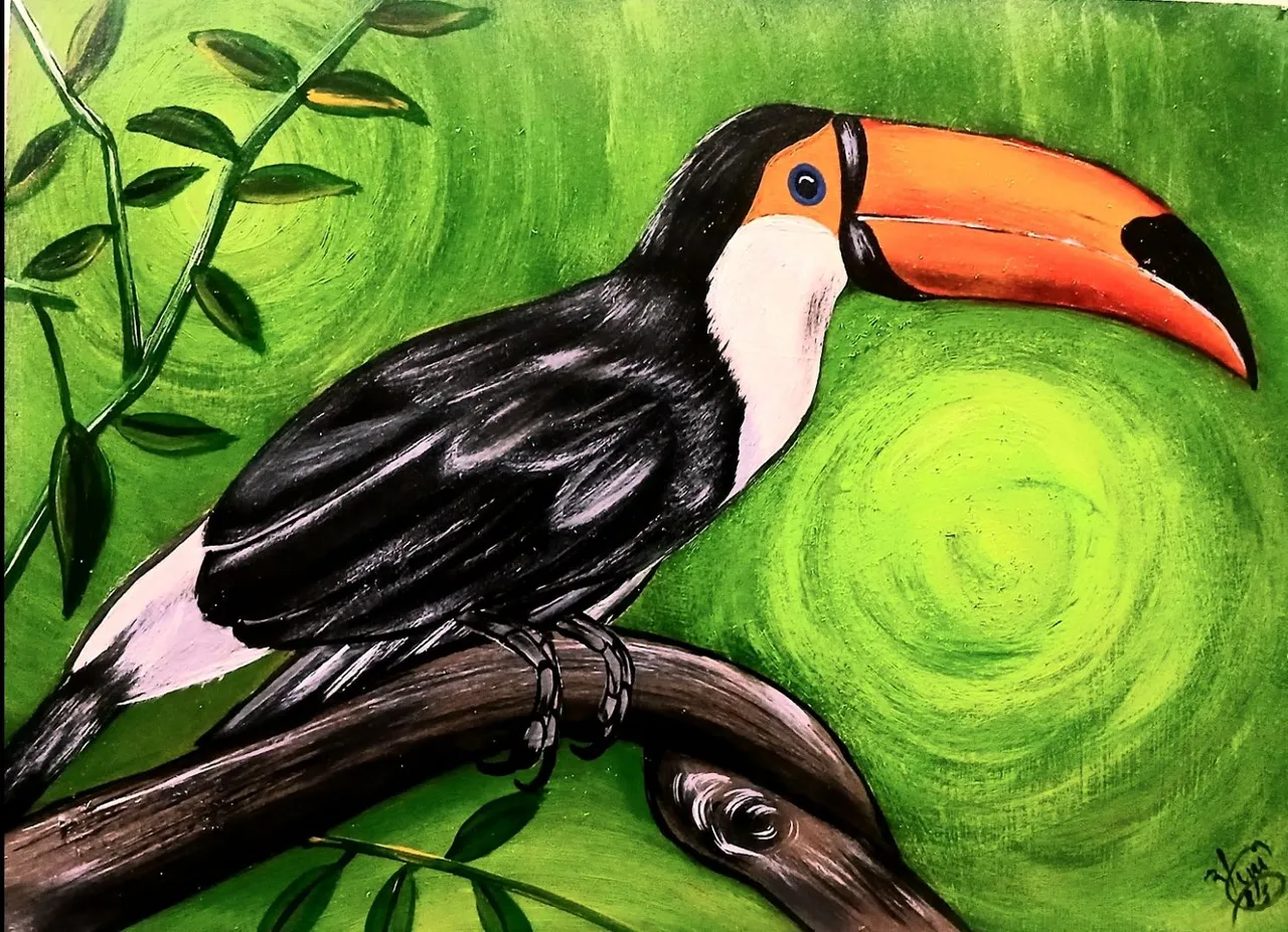 Quadro Decorativo Tucano - Autor: Vinicius Sarges