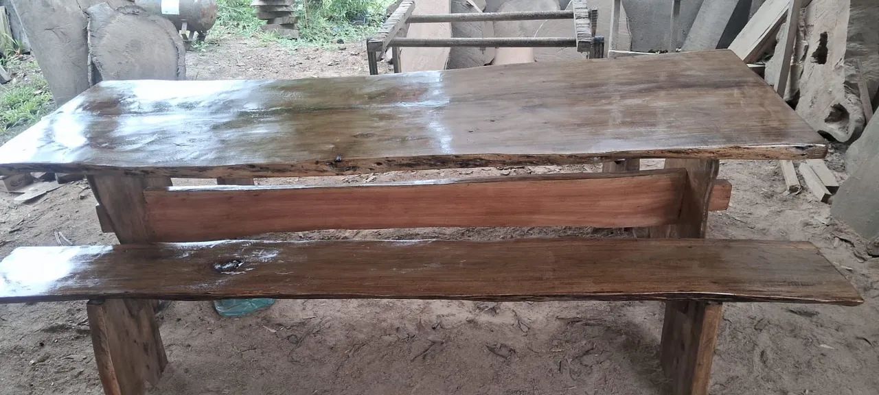 Wooden table bench64341728543874121