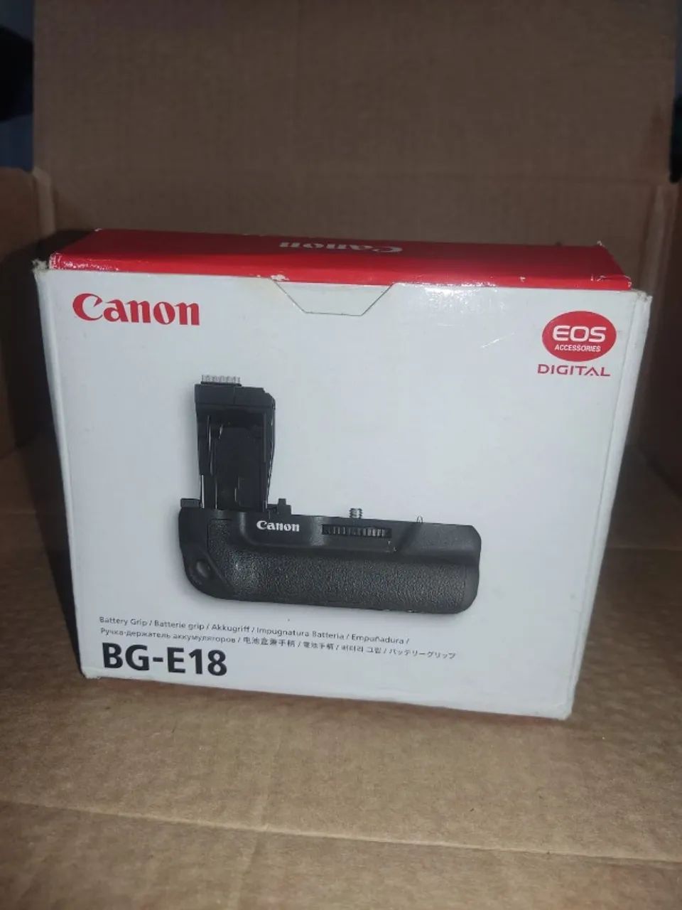 Carregador  Canon T6i T6s Grip Bg-e18 Para Baterias Lp-e17 
