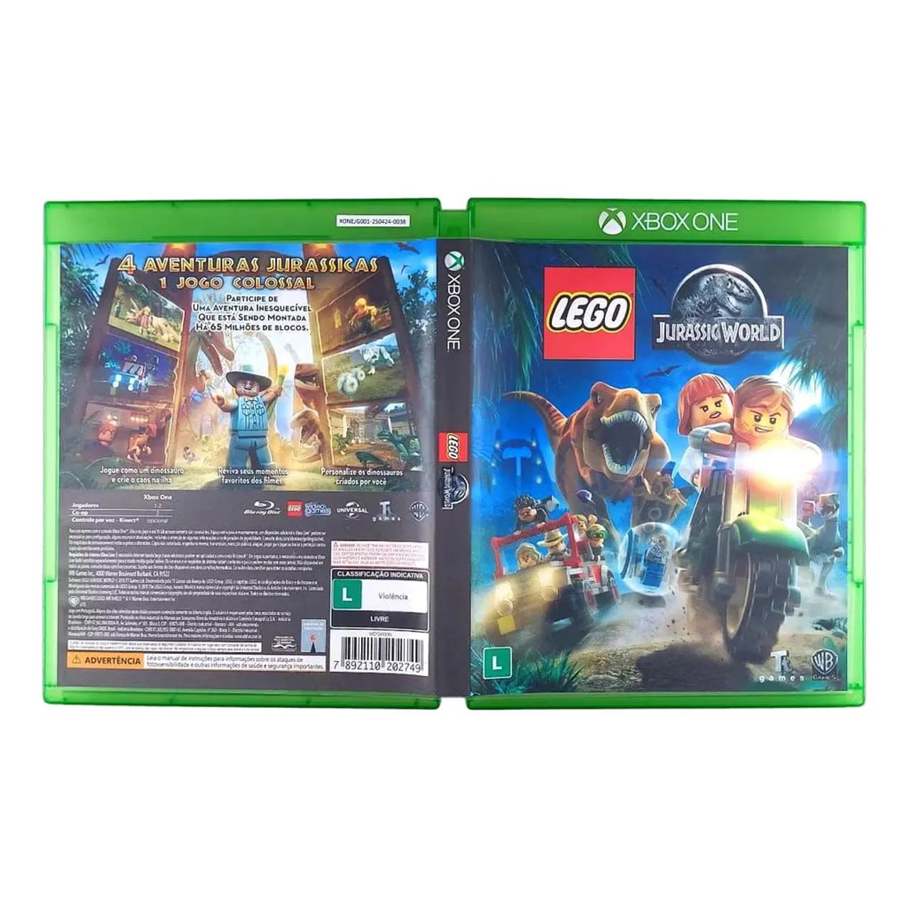 Jogo Lego Jurassic World Xbox One Jogos de Vídeo Game Santo