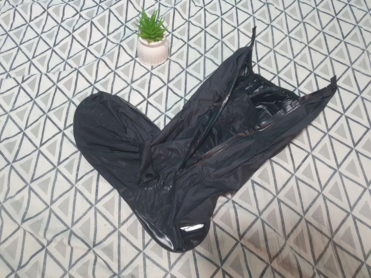 Capa de chuva para bota ou sapato motoqueiro - Foto 5
