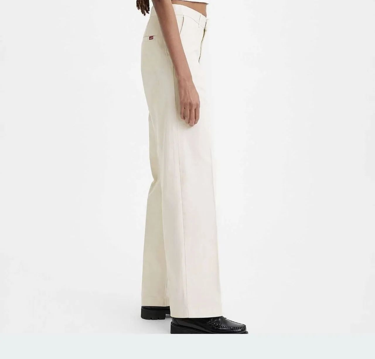 Calça Jeans Levi's Baggy Trouser Gelo Nova 36 - Foto 4