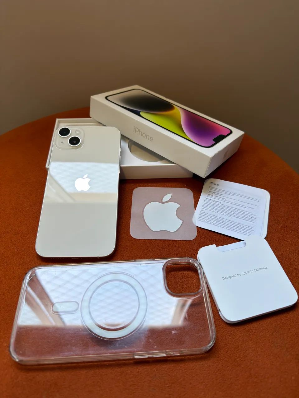 iPhone 14 Plus | Branco | 128gb | Completo na caixa - Celulares e