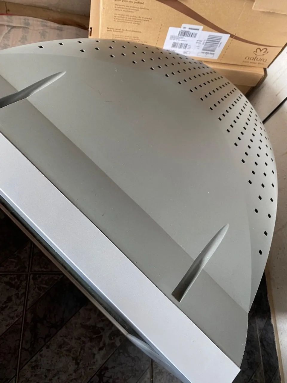 tv gradiente flat 21 polegadas tela plana vai com controle  - Foto 4