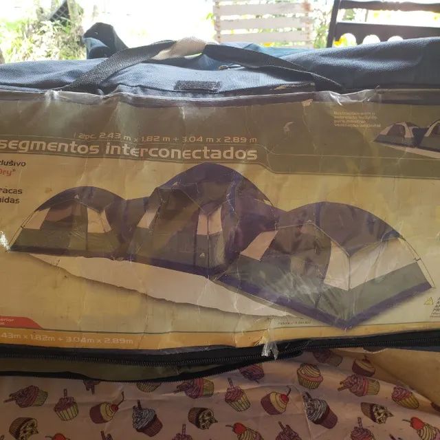 Barraca de Camping Iglu 3 Segmentos Ozark Trail 10 Pessoas - Foto 4