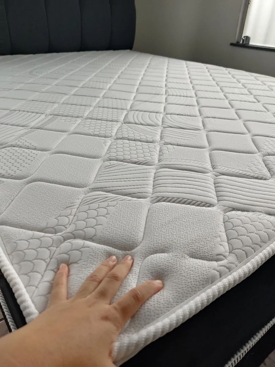 CAMA CASAL SUPER CONFORTÁVEL E RESISTENTE  - Foto 2