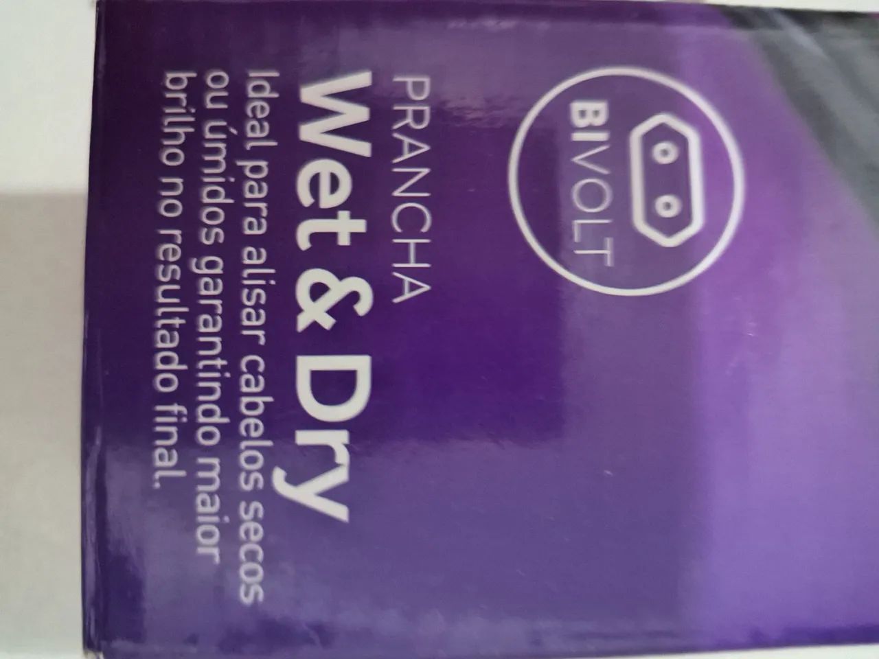 Prancha de cabelo Wet & Dry Bivolt