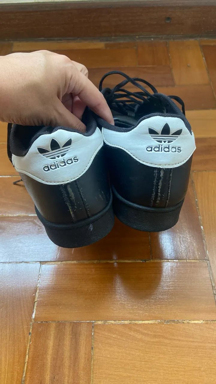 Adidas Superstar preto - Foto 5