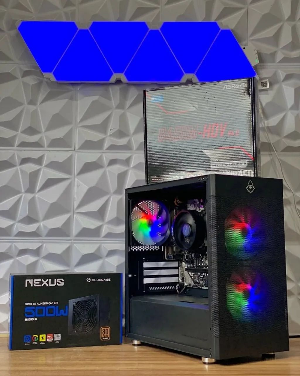 PC GAMER RYZEN 3 3200G/ 16GB RAM DDR4/ B450M ASROCK - Foto 5