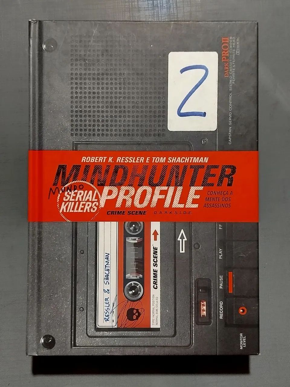 Mindhunter: Serial Killers - Crime Scene - livro Darkside 