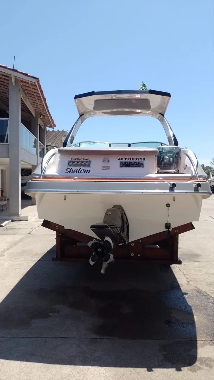 Lancha Ventura 265 40 horas motor volvo Penta - Foto 9