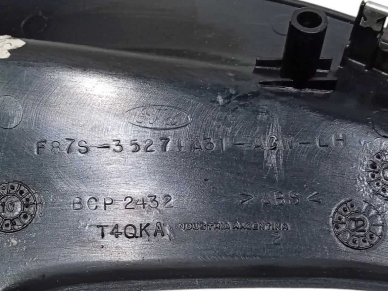 Moldura Botão Vidro Traseiro Esquerdo Ford Ranger 1998 2012 - Foto 7