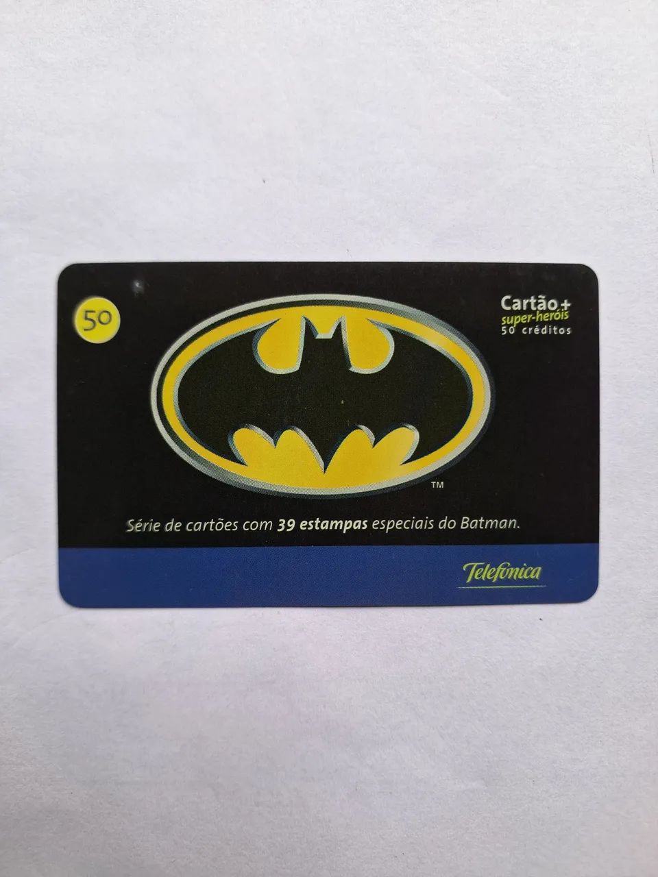 Cartão Telefônico Telefonica Batman