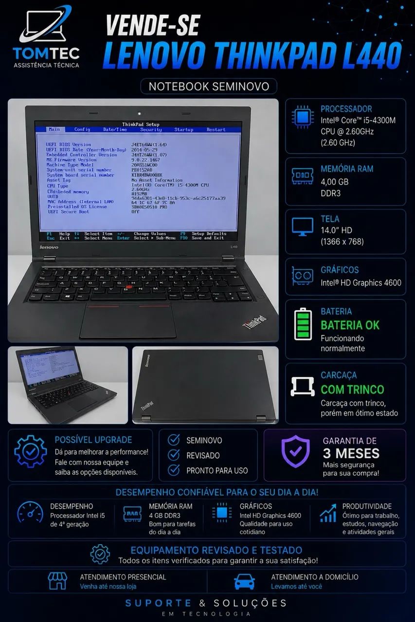 Notebook?s semi novos com garantia!!! - Foto 3