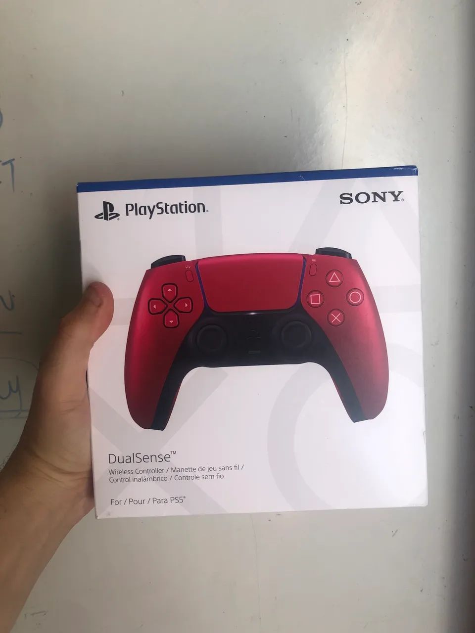 Controle PS5 Volcanic Red 430