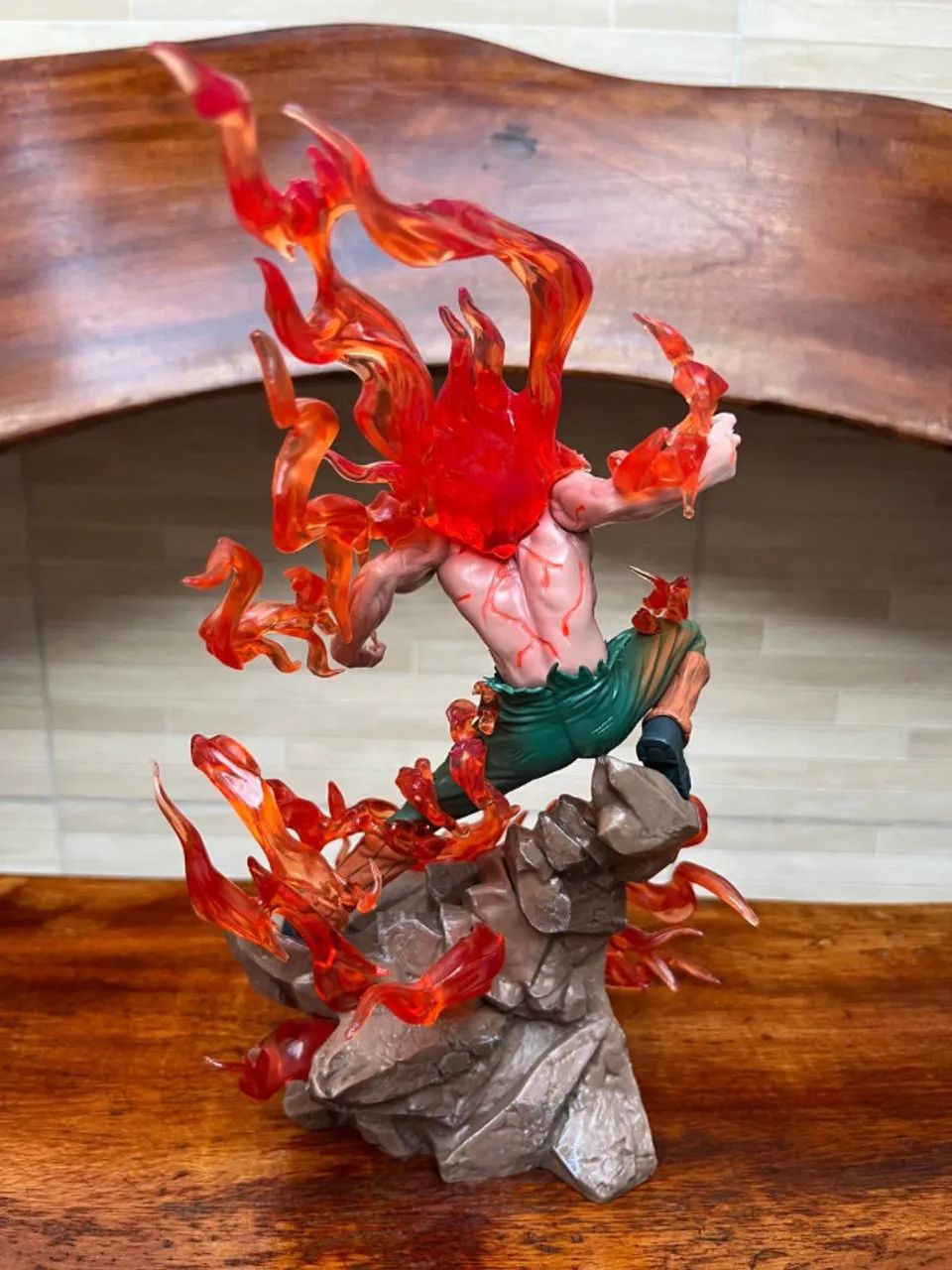 Action Figure Naruto - Maito Gai Sensei 26cm Com Led - Foto 4