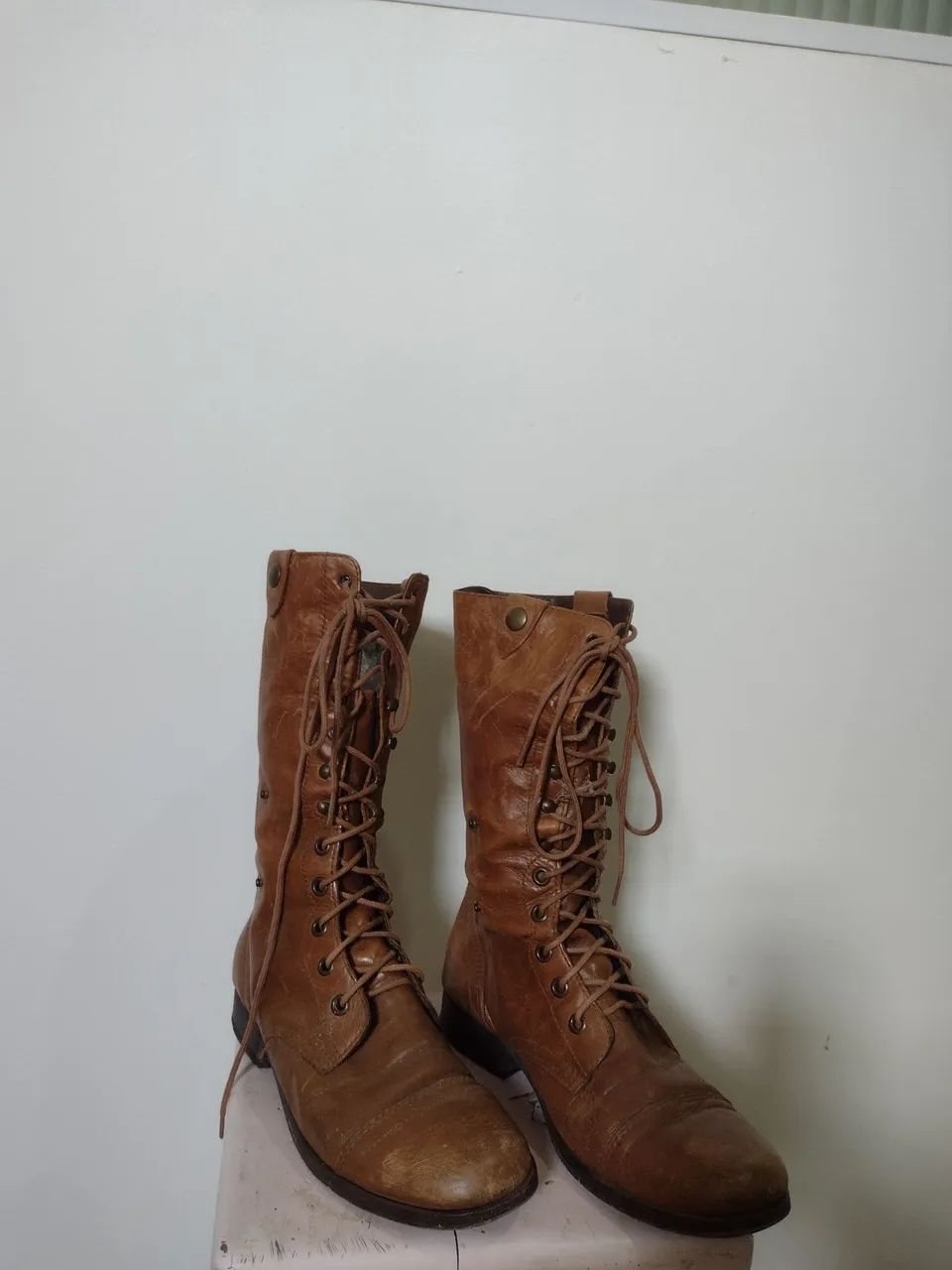 Bota couro Arezzo nr 37 - Foto 2