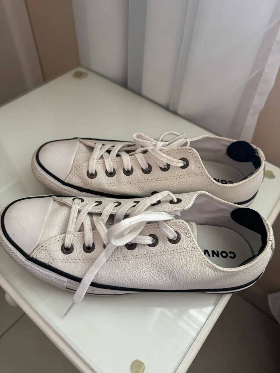 Tênis All Star converse couro 