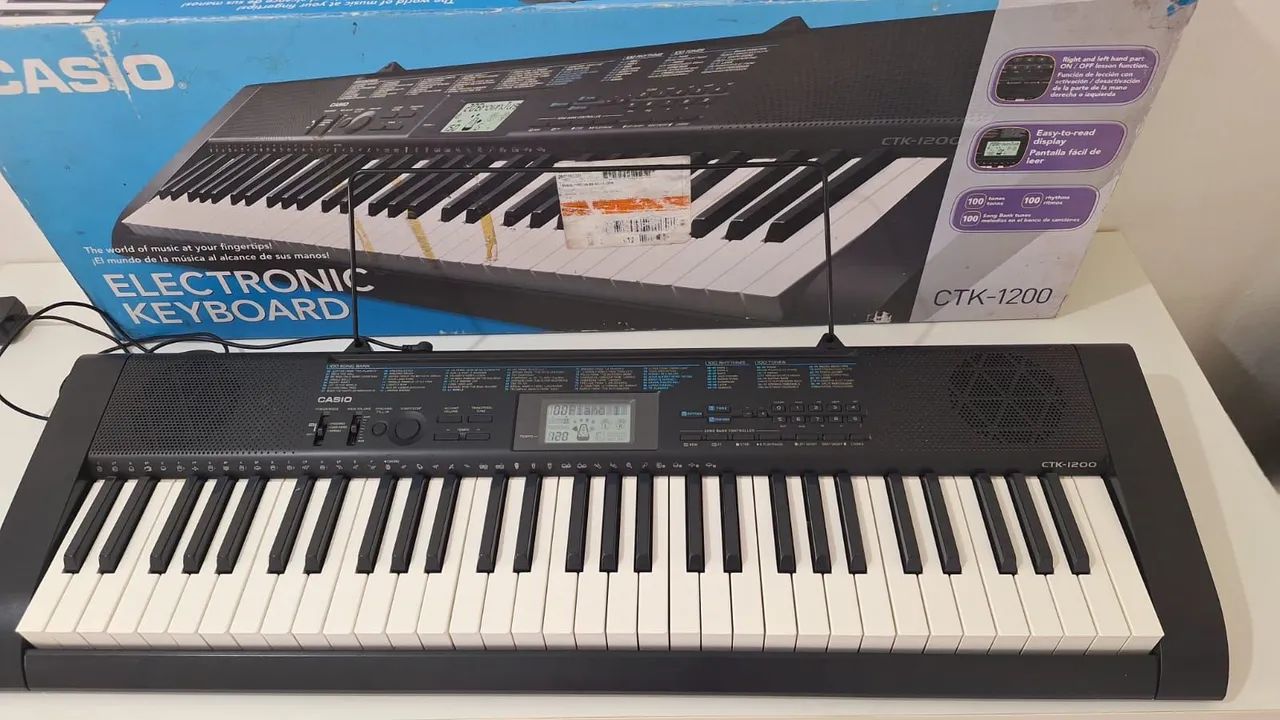 Teclado Casio CTK-1200(Promoção) - Foto 2