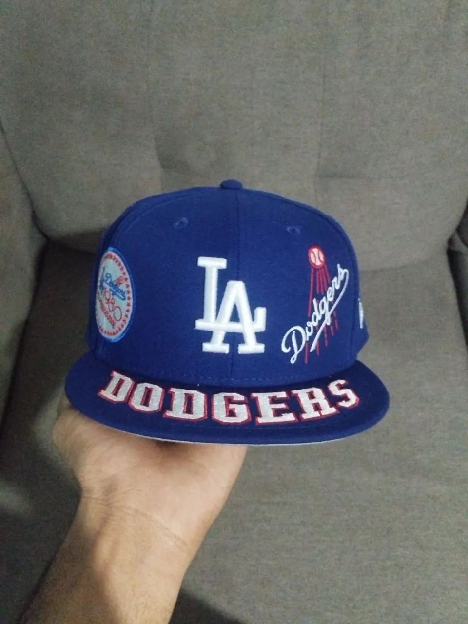 New era Boné 59FIFTY Los Angeles Dodgers MLB 