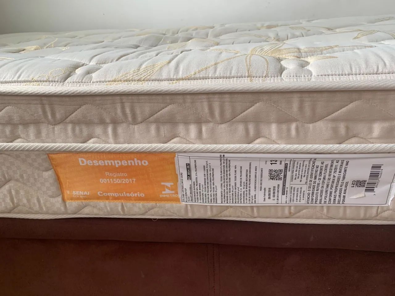 Colchão de Solteiro Espuma D45 Vega Orthocrin - Foto 2