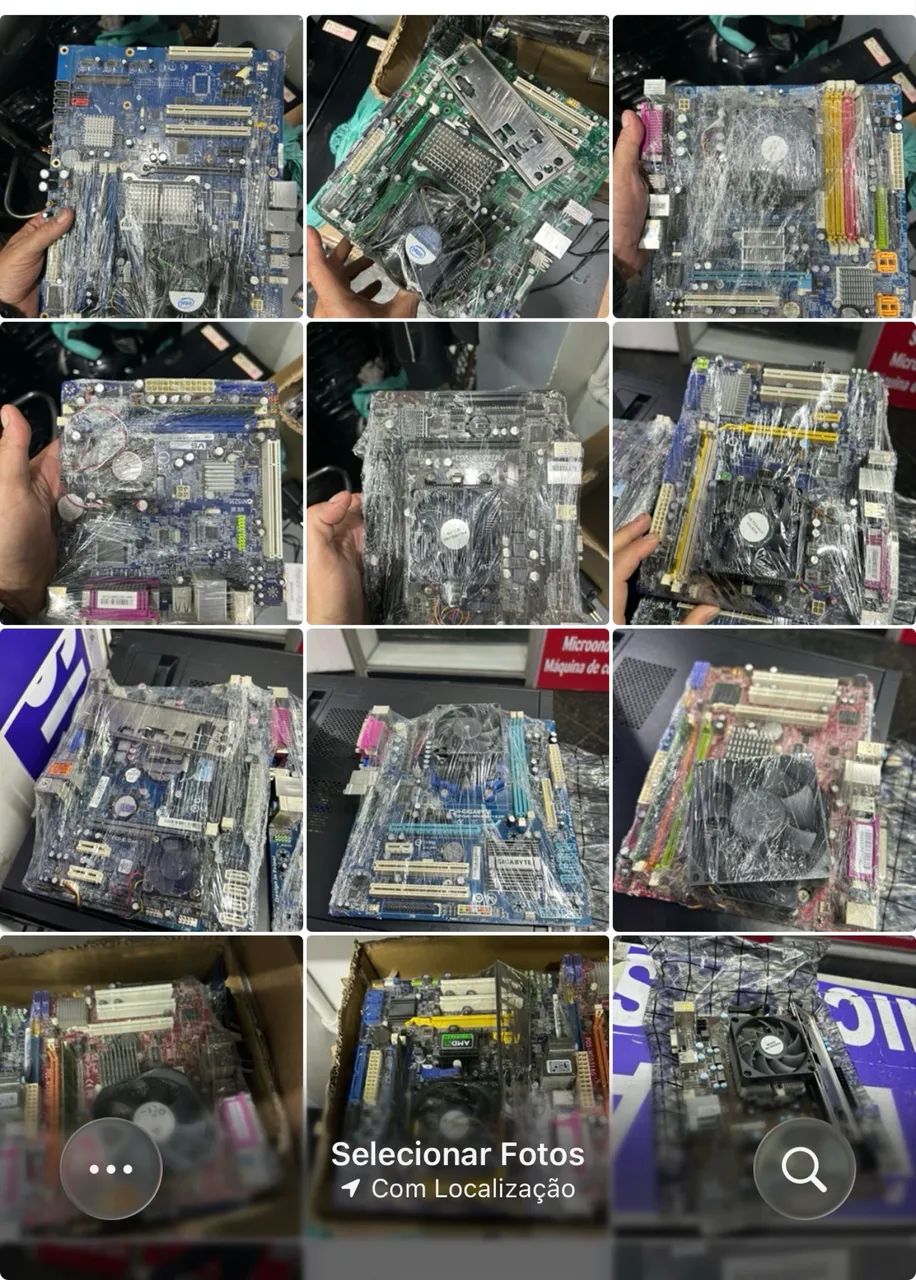 Kits placa mãe 