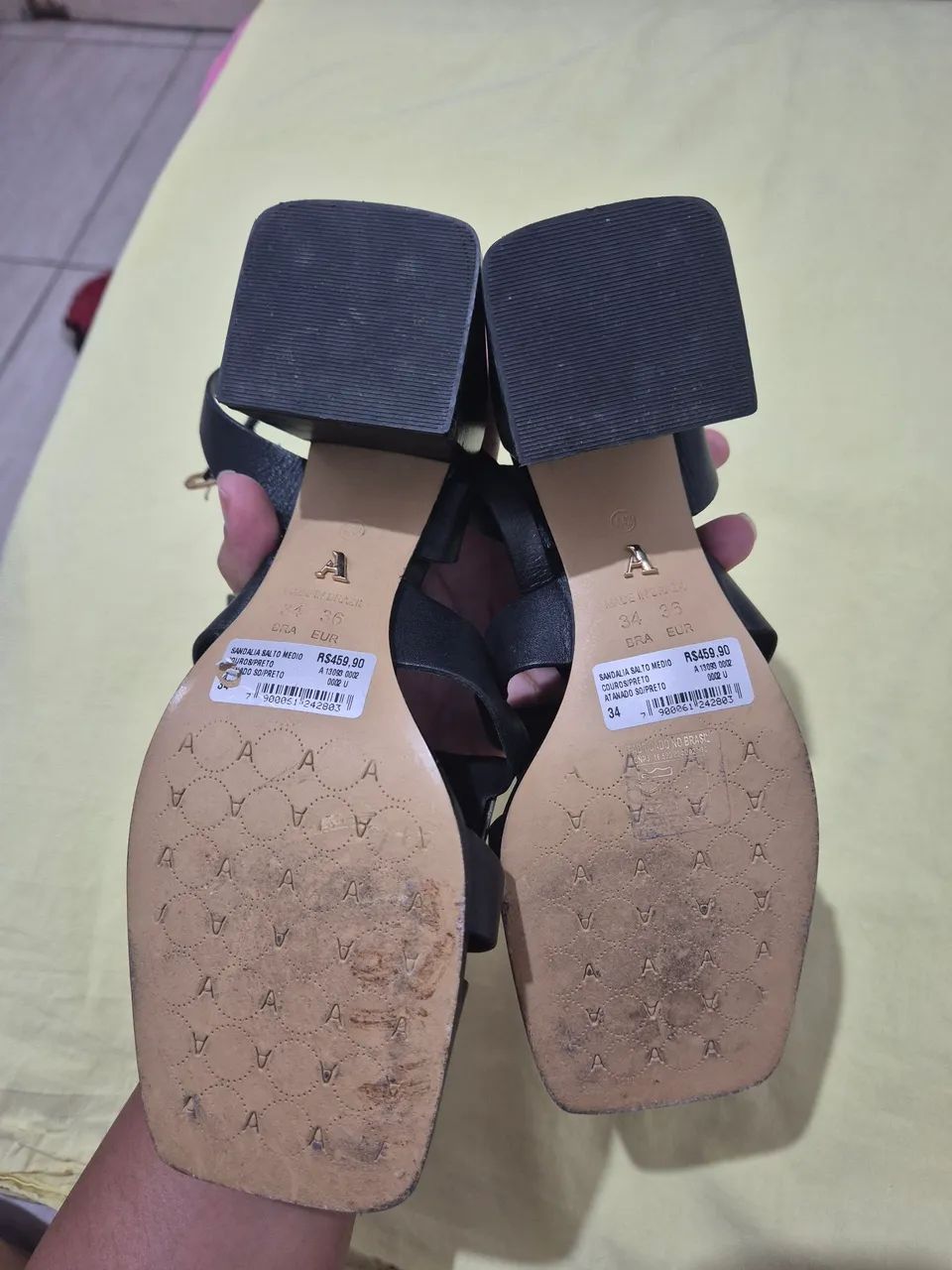 Sandália Arezzo Seminova - Foto 3