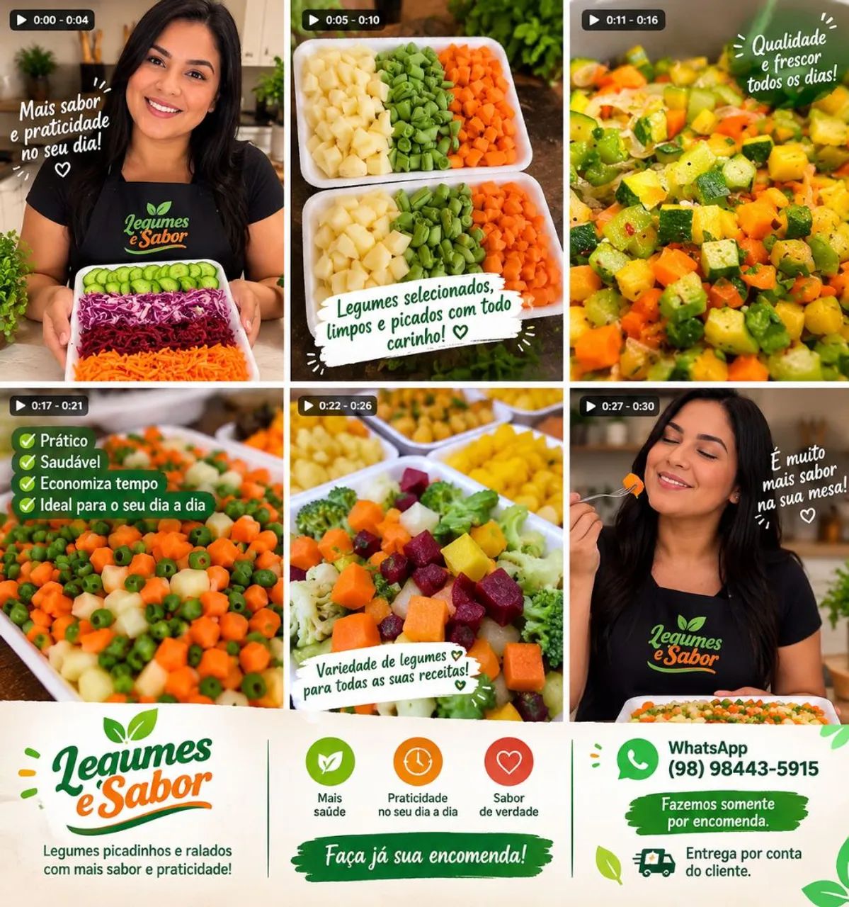Legumes e sabor 