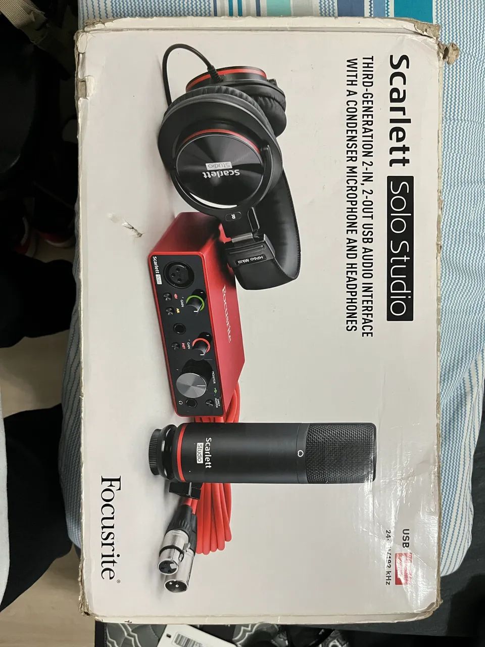 Focusrite Scarlett Solo Studio - 3ª Geração   - Foto 2
