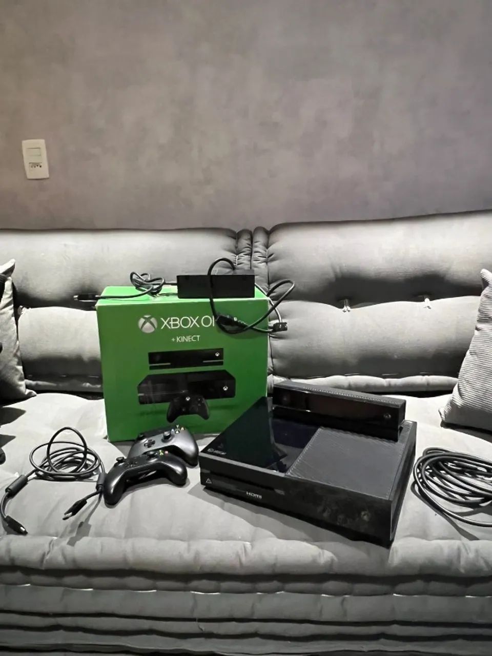 Xbox One + Kinect Usados, com caixa e outros