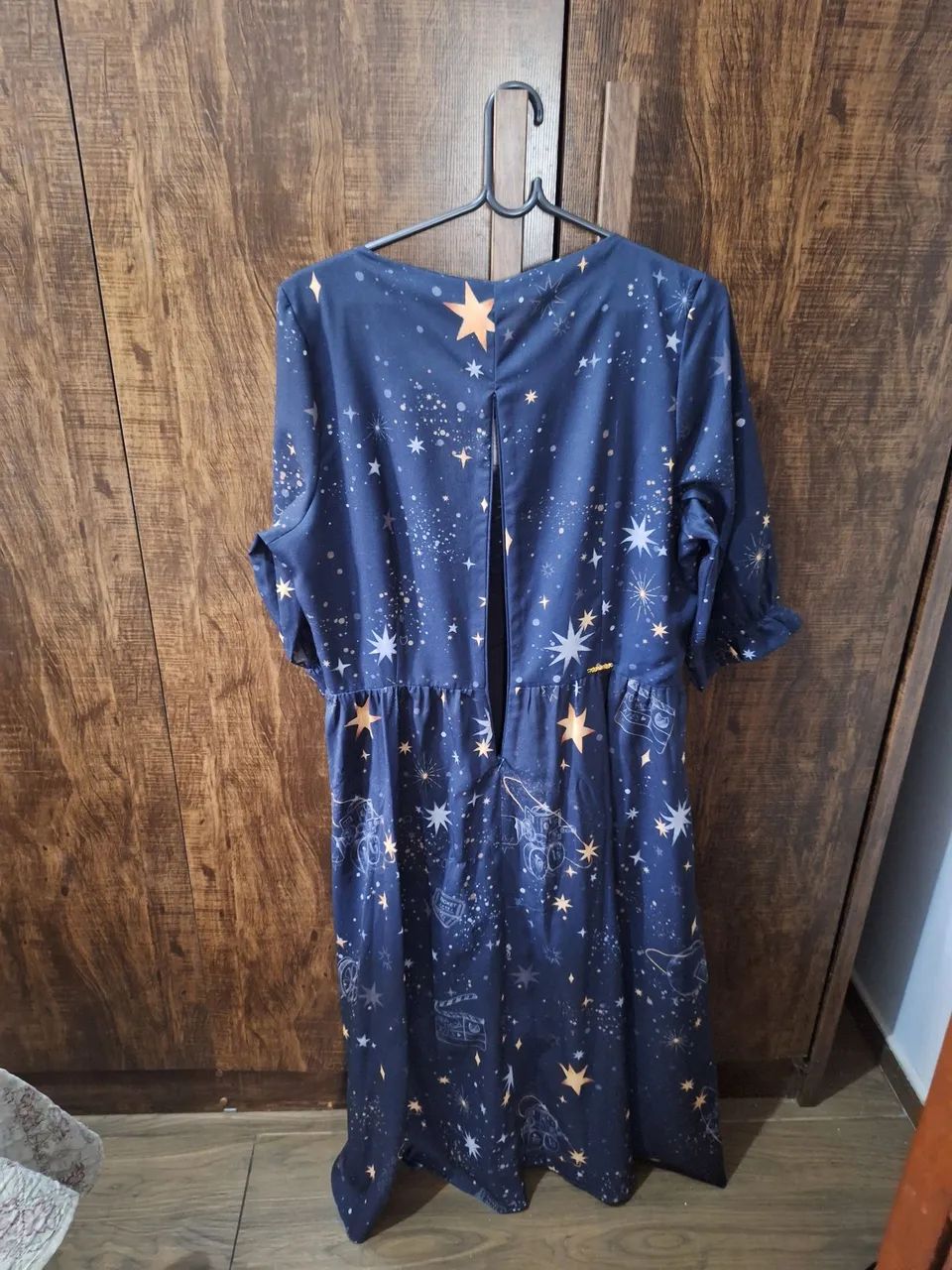 Vestido toda frida escuro - Foto 2