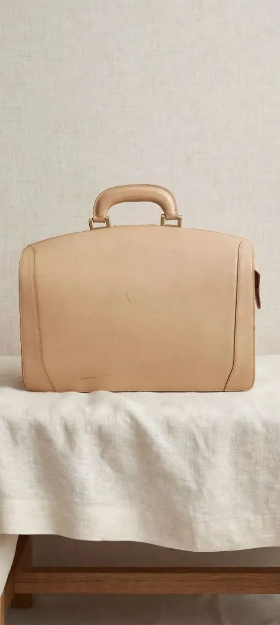 Bolsa bau Datelli couro legítimo  - Foto 5