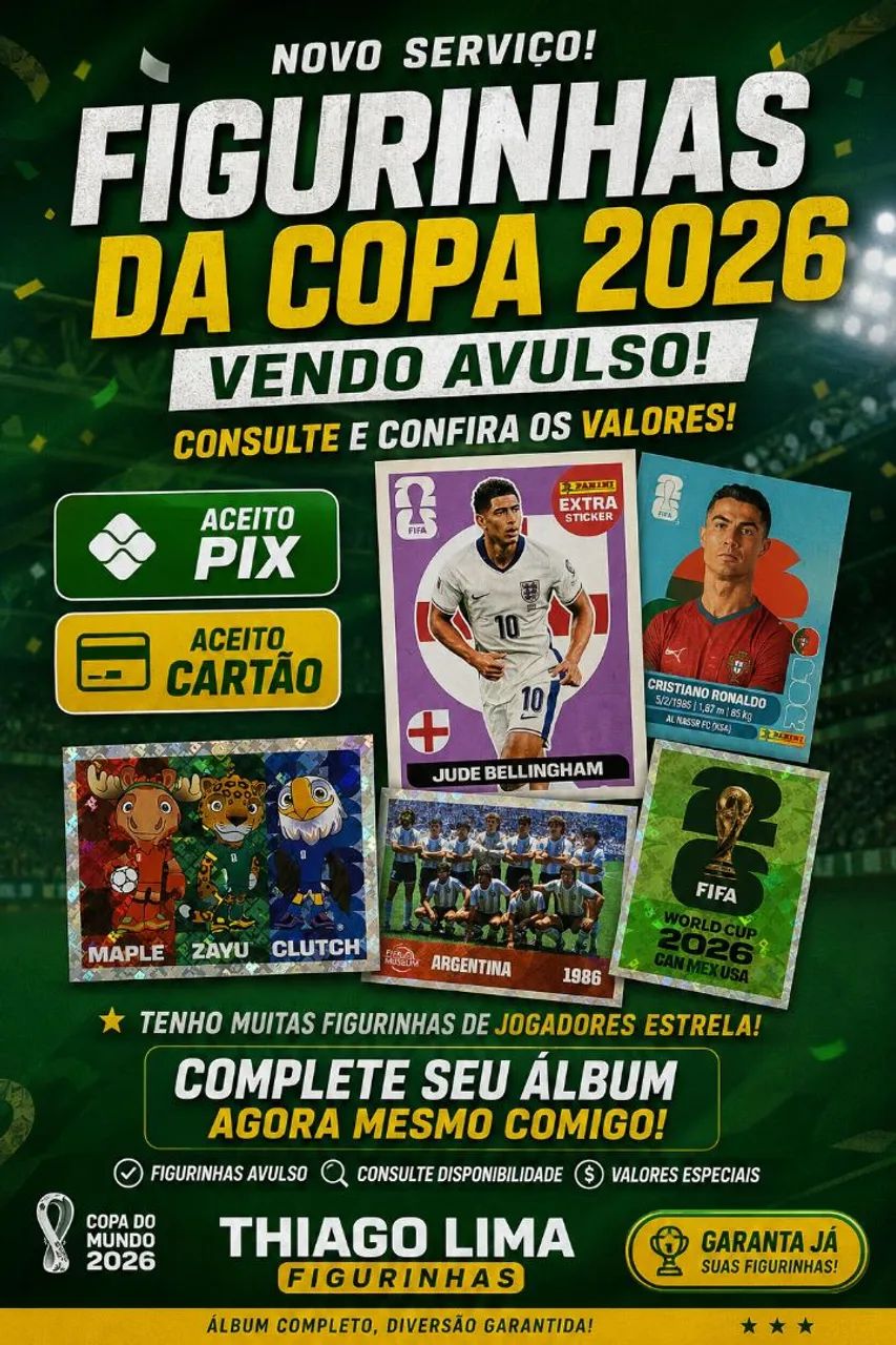 Figurinhas da Copa 2026 - Foto 4