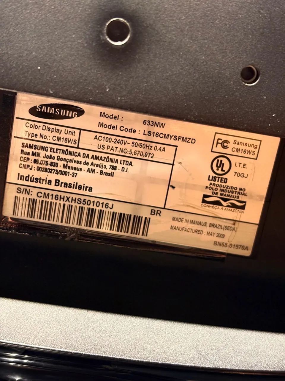 Monitor Samsung (BARATO E SIMPLES) - Foto 2